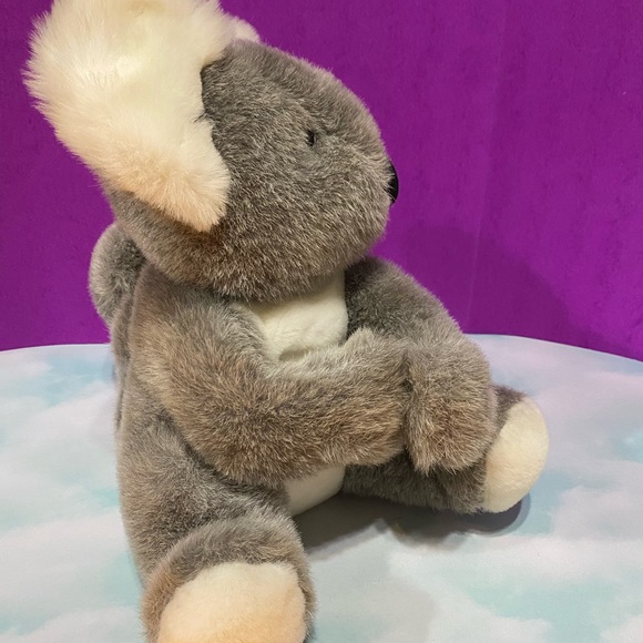 KOALA BEAR FAMILY VINTAGE 80s CHRISMA PLAYFUL PLUSH w/TAGS MOM & BABY KOALA BEAR - Picture 11 of 15